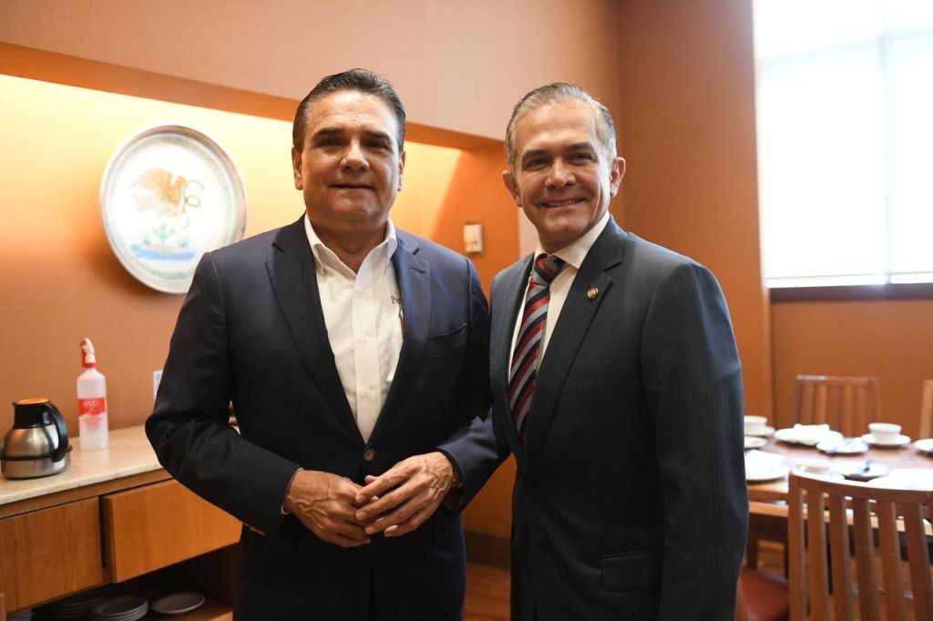 La fortaleza del Frente está en la unidad: Silvano Aureoles*Se reunió con el Senador Miguel Ángel&nbsp;Mancera