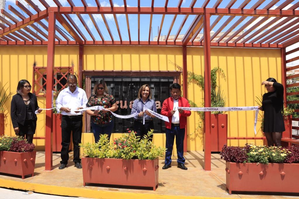 ENTREGÓ GOBERNADORA INFRAESTRUCTURA VIAL EN&nbsp;ZACUALPAN